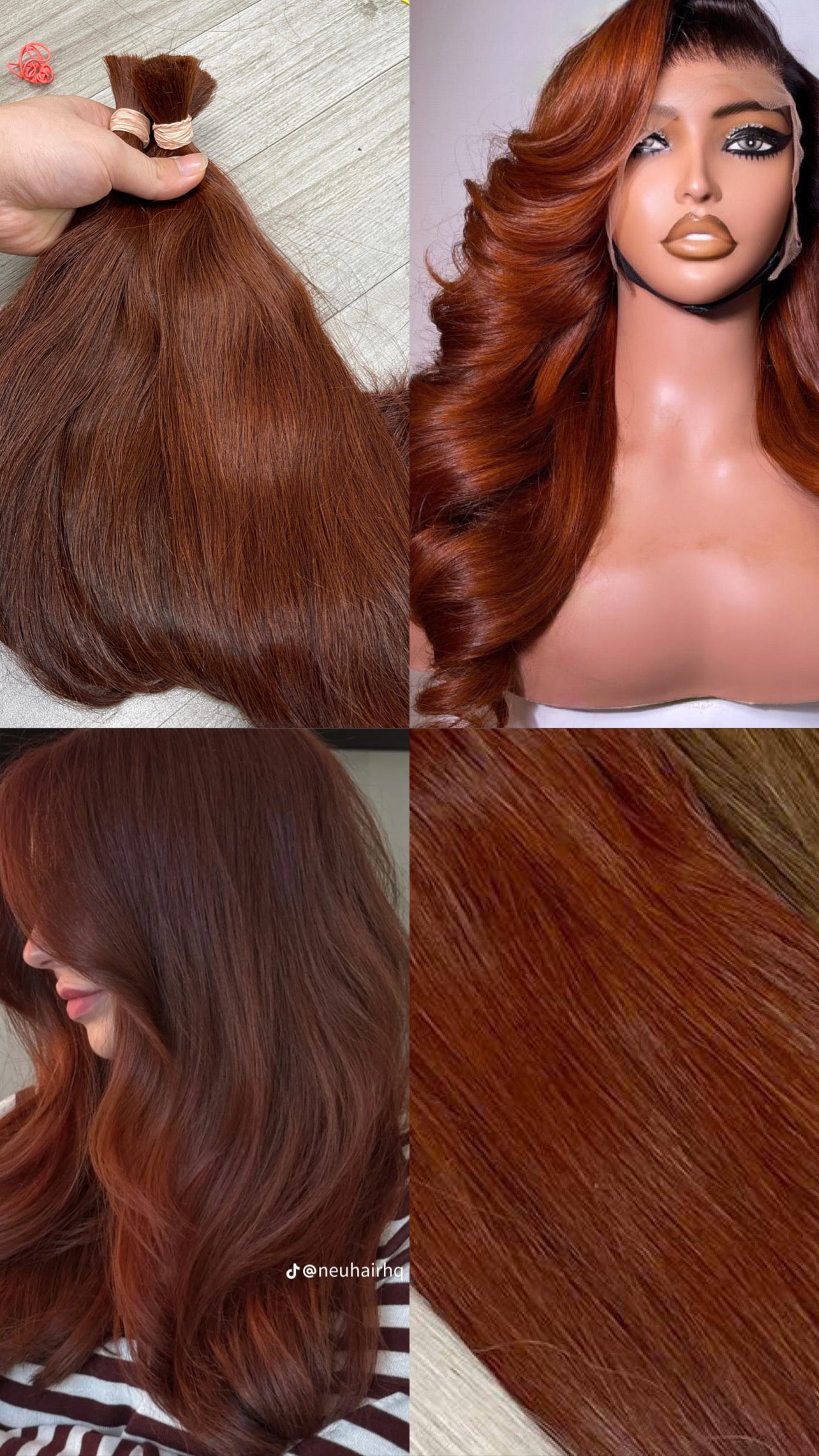 Custom Bridal Wig – Private Invoice